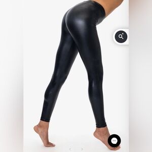 American Apparel Sleek Black Leggings